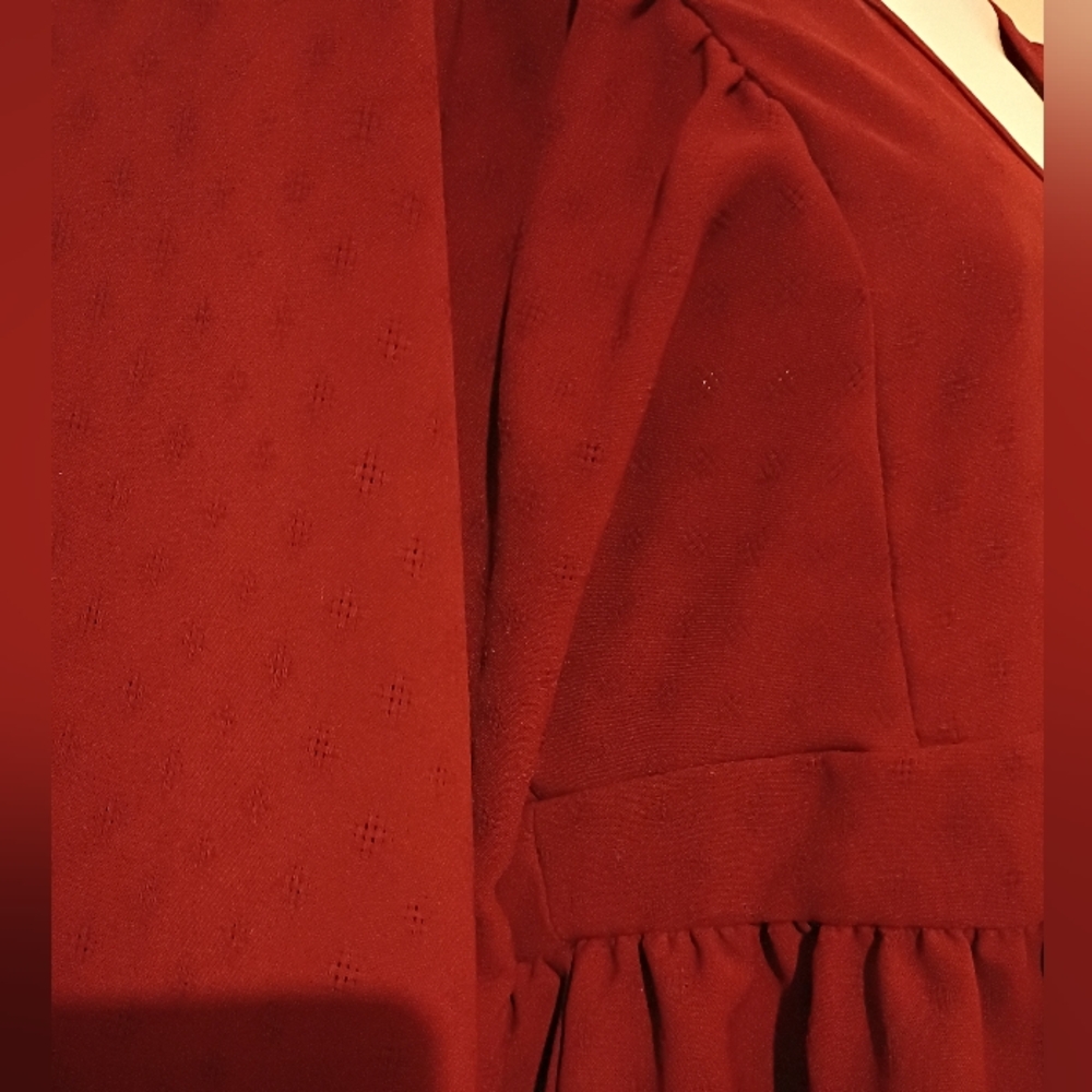 SHEIN Maroon Red ♥️ Top - Picture 4 of 8